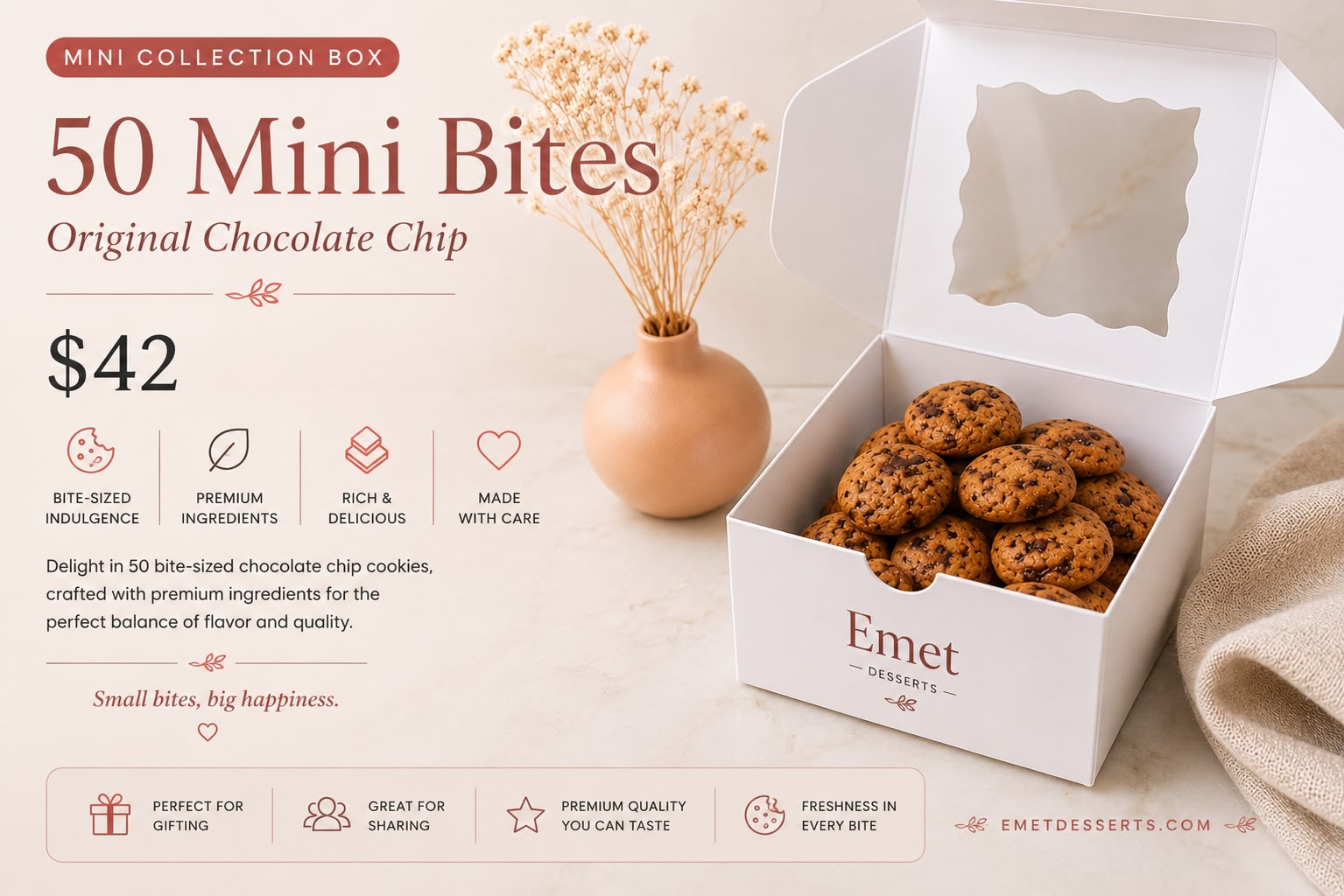 50 Mini Bites Box